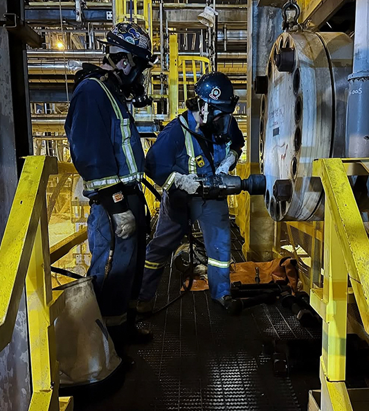 Image of Amanda Eagles, Pressure Systems Welder