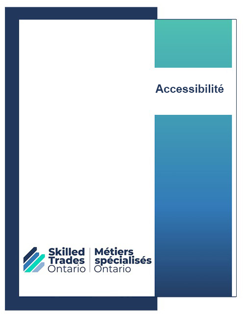 Page de couverture d'accessibilité